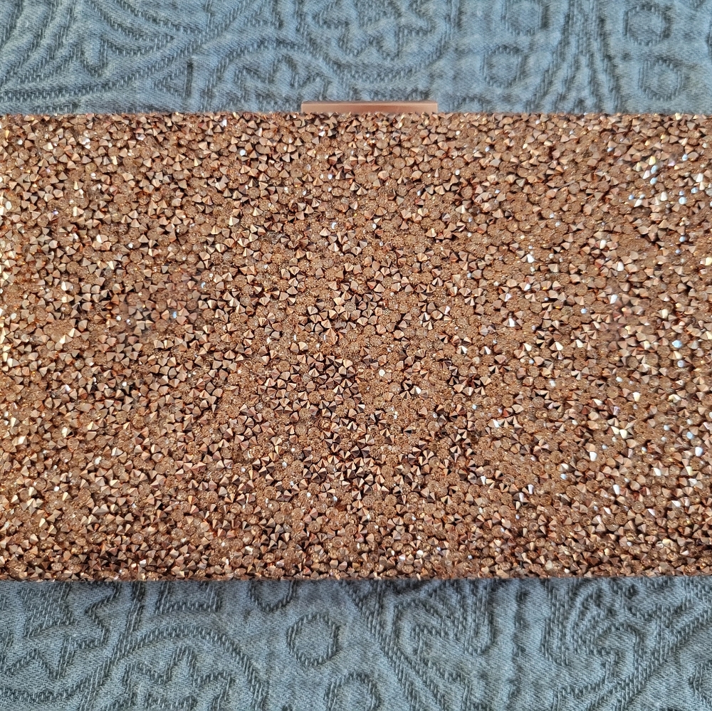 Windsor Rose Gold Clutch
